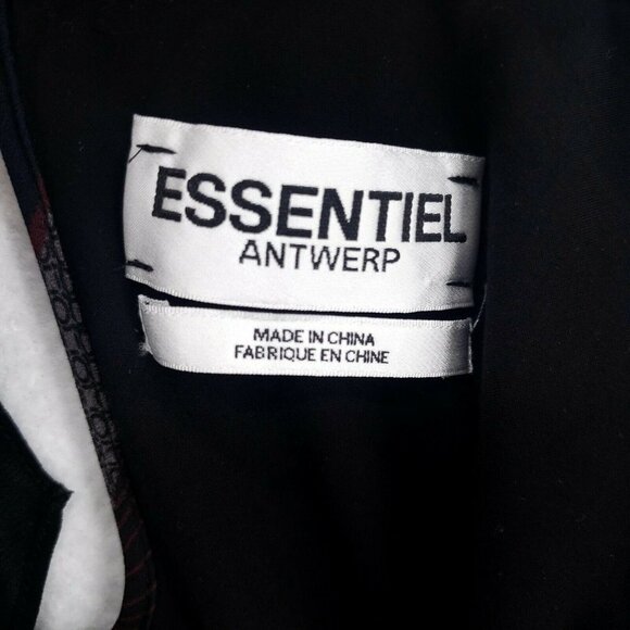 Essentiel Antwerp Gray Floral Dress Beaded - Picture 7 of 9